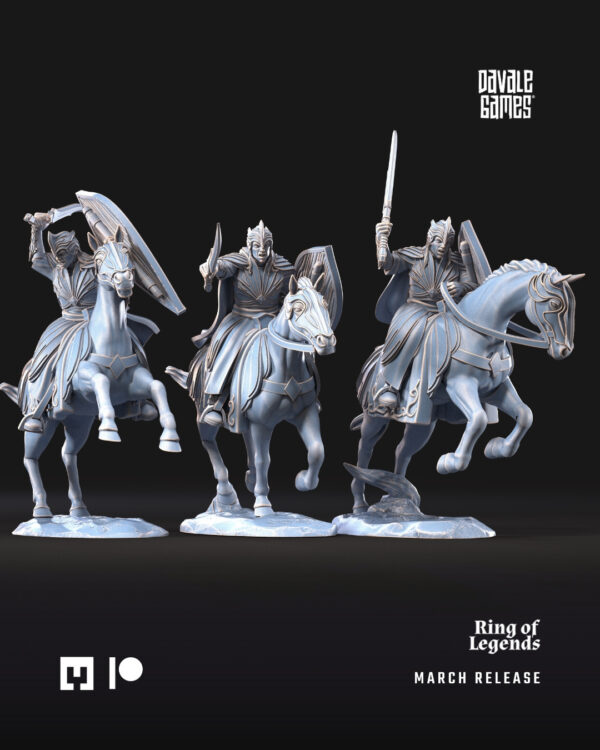 Galanthir elves cavalry - 6x