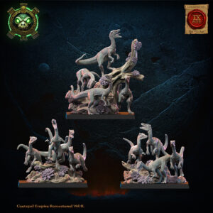 fca5ec4e6d91f7de6743e06d9bb594e2.jpg Compsognathus Swarm x1 - Lost Kingdom - wydruk 3D