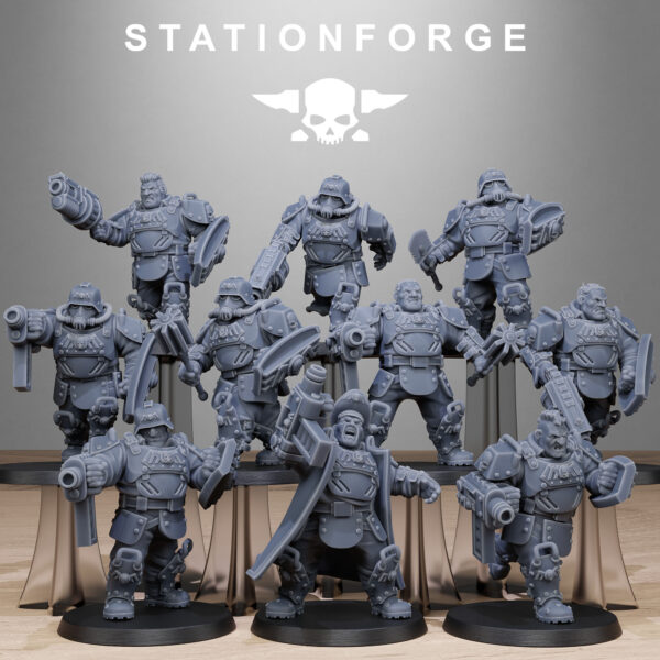 GrimGuard Armored Mutants - x10