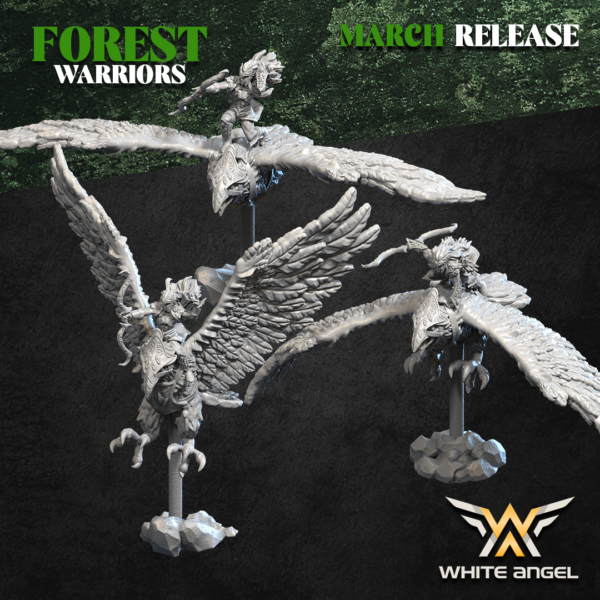 Ancestral Eagle Rider - x1 Forest Warriors