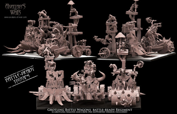 Grotling Wagons - x1