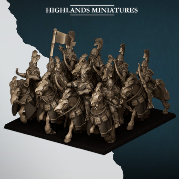 Aegean Sea Hippeis With Bows - x5
