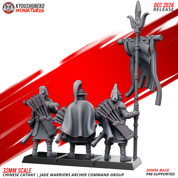 Command Group - Jade Warrior Archers - x3