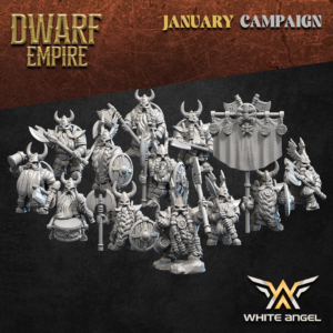 Master Beard Warrior - x10 Dwarf Empire