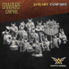 Master Beard Warrior - x1 Dwarf Empire