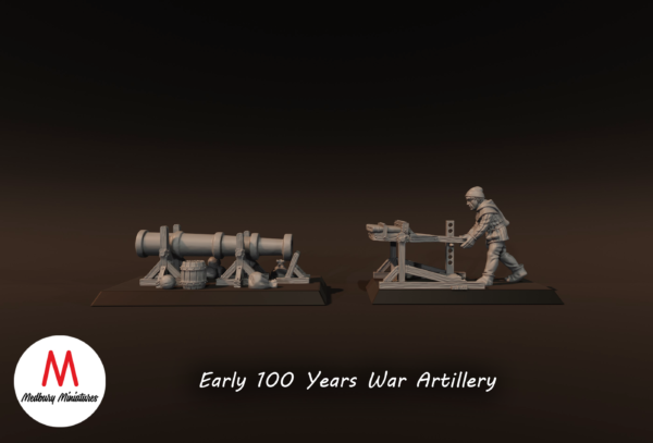 100 Years War Artillary - x10