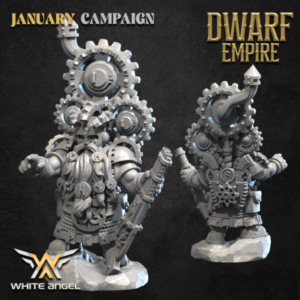 Dwarf Master Engineer - x1 Dwarf Empire