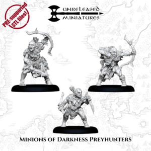 Minions of Darkness Preyhunters x3