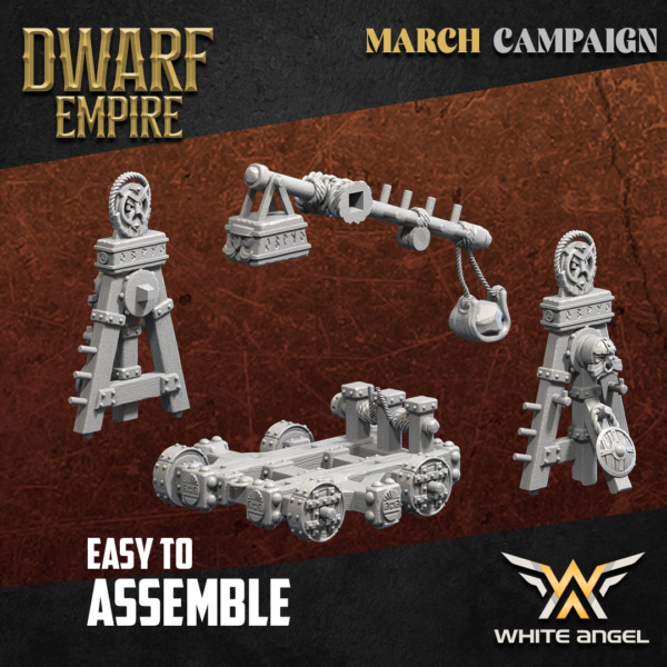 Dwarf Fun Catapult - x1 Dwarf Empire