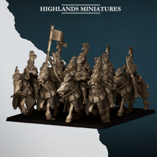 Aegean Sea Hippeis With Bows - x7 + CMD - x3