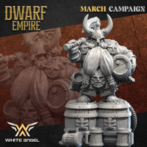Dwarf Barrelman - x1 Dwarf Empire
