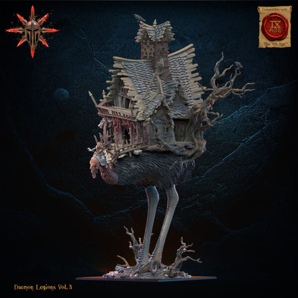 Baba Jaga, Daemon Witch on Horror Bird