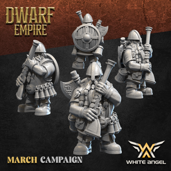 Dwarf Shotgunner - x5 Dwarf Empire