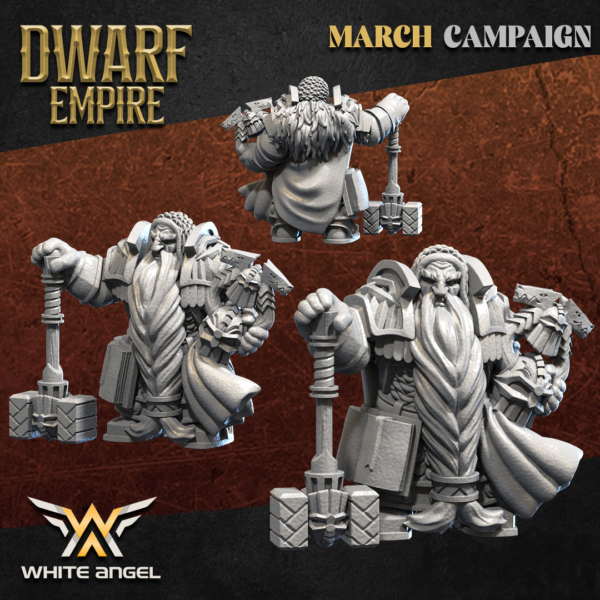 Dwarf Commander - x1 Dwarf Empire