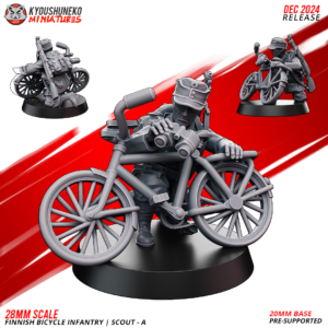 Scout - A | Finnish Bicycle Infantry ww2 - x1