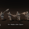 Orc Rabble With Spears - x4