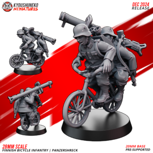 Panzershreck | Finnish Bicycle Infantry ww2 - x1