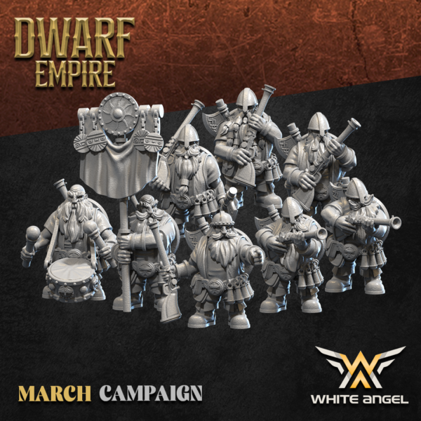 Dwarf Shotgunner - x1 Dwarf Empire
