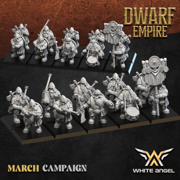 Dwarf Shotgunner - x10 Dwarf Empire