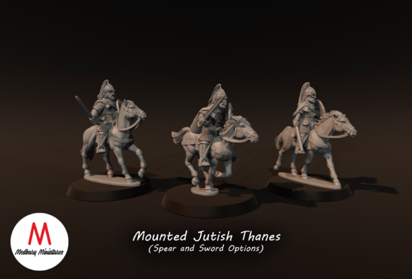 Mounted Jutish Thanes (Sword Option) - x3