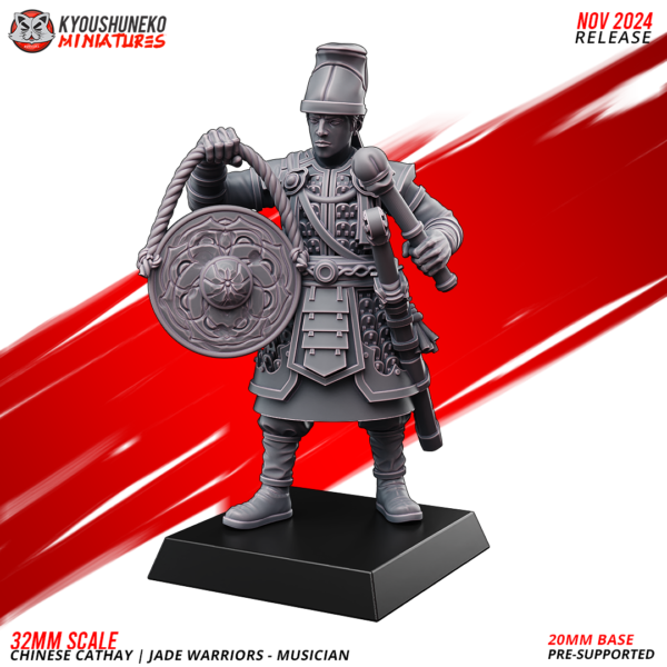 Command Group - Jade Warriors Spearmen - x3