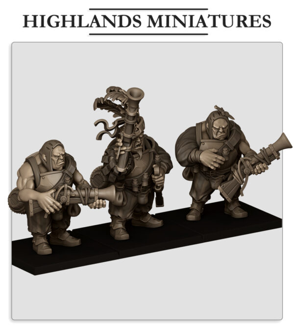 Sunland Ogres with Blunderbuss x1