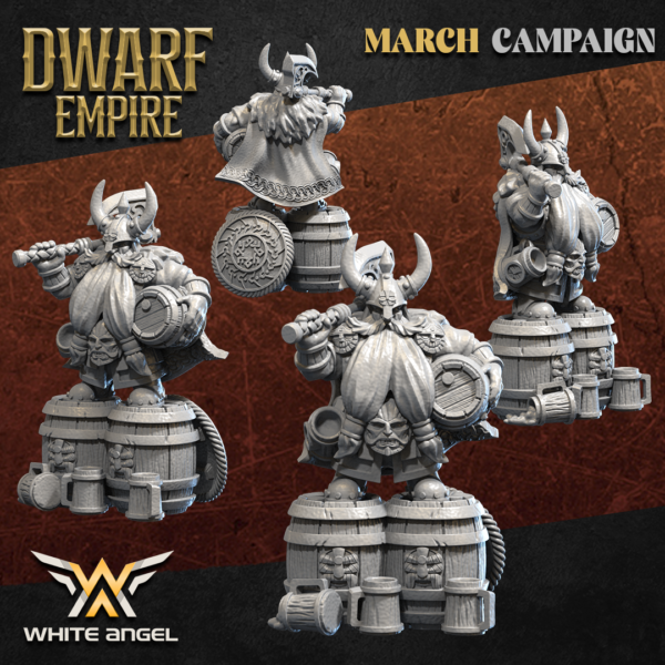 82bba11889e743694f4d59b0097ba6e2.png Dwarf Barrelman - x1 Dwarf Empire