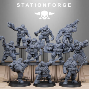 GrimGuard Jungle Fighter Mutants - x10
