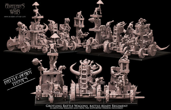 Grotling Wagons - x1