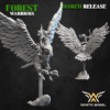 Ancestral Eagle Rider - x3 Forest Warriors