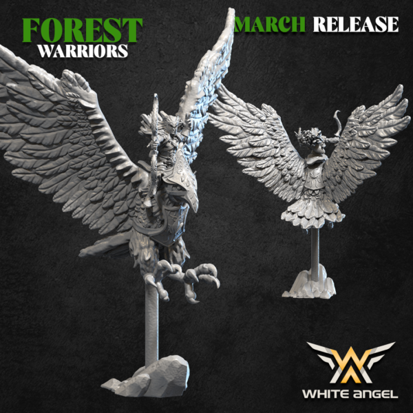Ancestral Eagle Rider - x1 Forest Warriors