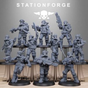 GrimGuard Jungle Fighters - x10