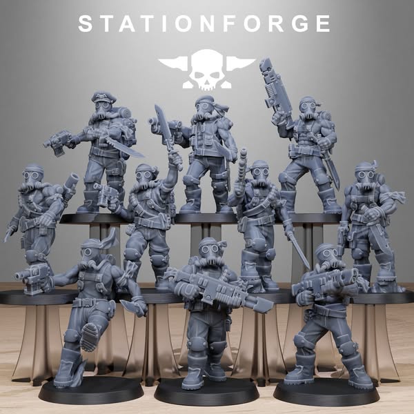GrimGuard Jungle Fighters - x10