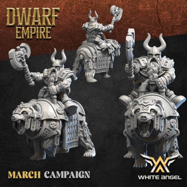 Heavy Dwarf Bear - x10 Dwarf Empire