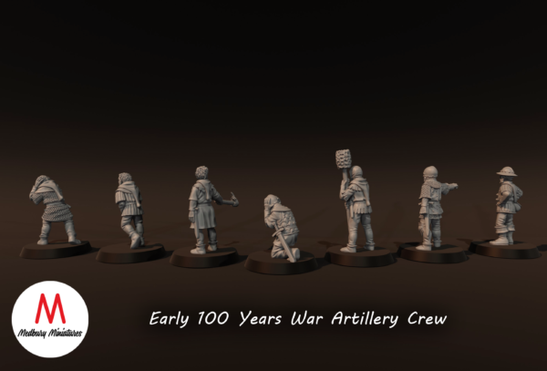 100 Years War Artillary - x10