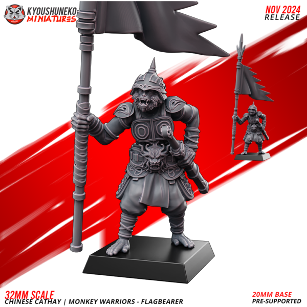 Flagbearer - Monkey Warriors - x1