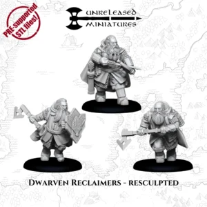 Dwarven Reclaimers - resculpted x 3