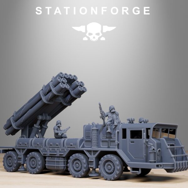 GrimGuard Artillery Vehicle -1x (with 10x crew)