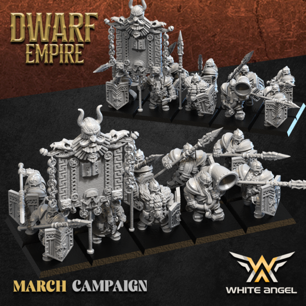Oriental Pikedwarf - x10 Dwarf Empire