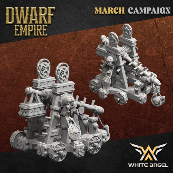 Dwarf Fun Catapult - x1 Dwarf Empire