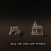 100 Years War Artillary - x10