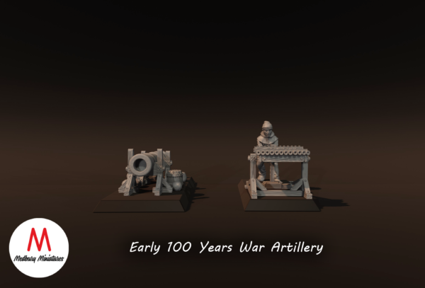 100 Years War Artillary - x10