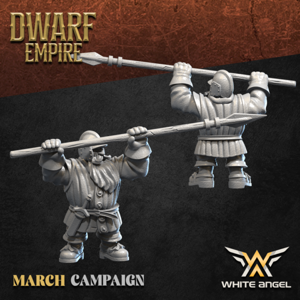 Old World Pikedwarf - x10 Dwarf Empire