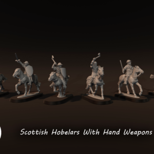 Scottish Hobelars With Hand Weapons - x1