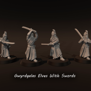 Gwyrdgalas Elves with swords - x4