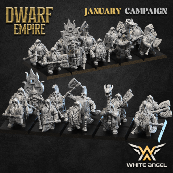 Dwarf Priest Killer - x5 Dwarf Empire