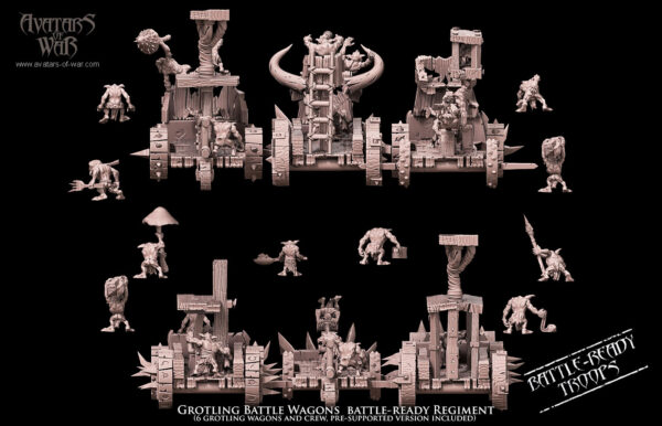 Grotling Wagons - x1