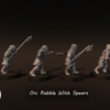 Orc Rabble With Spears - x4