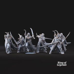 Forest guardians with sword  - x6