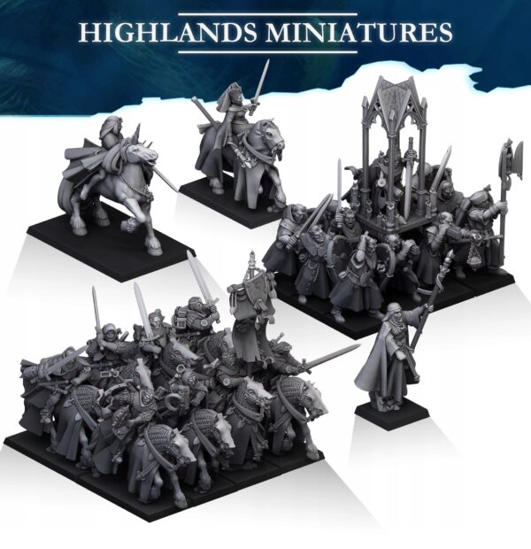Questing Knights x5 - Minifaktura - KoE - Druk 3D